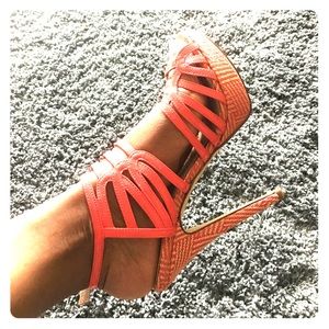 Aldo Strappy Heels (NWOT)